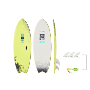ДЪСКА ЗА СЪРФ VOLANS  Soft-Top Surfboard 5'8